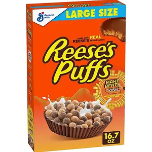 Reese's Puffs Chocolatey Peanut Butter Cereal 16.7 OZ