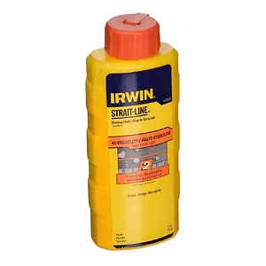 IRWIN Tools STRAIT-LINE High-Visibility Marking Chalk 8-oz