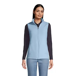 Lands End Womens Thermacheck 100 Fleece Vest