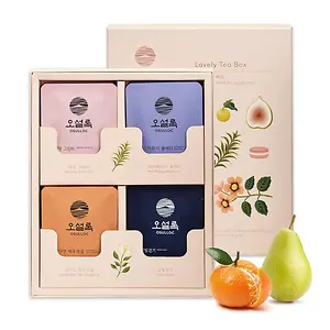OSULLOC Lovely Tea Gift Box Set (12 count, 4 flavors x 3 EA)