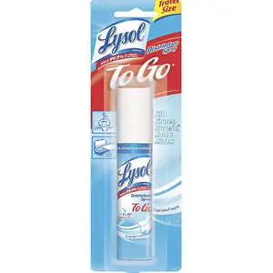 Lysol, RAC79132, Disinfectant Spray to Go, 1 Each, Crisp Linen