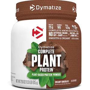 Dymatize Vegan Plant Protein, Creamy Chocolate, 25g Protein