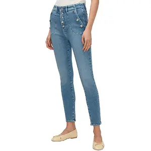 7 For All Mankind Women's Portia Floral Jeans