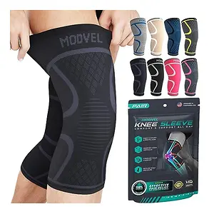 2-Pack Modvel Knee Compression Sleeves (Various Colors)