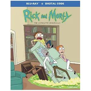Rick and Morty: Seasons 1-4 Blu-ray