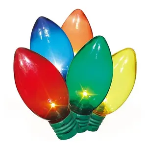 Holiday Time 15' Ultra Bright LED C9 Bulb Christmas Lights