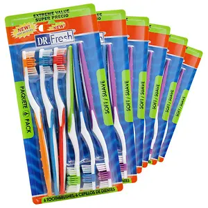 Dr. Fresh Extreme Value Toothbrush Soft Bristles