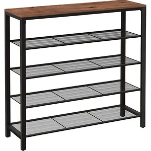 VASAGLE INDESTIC Shoe Rack, Shoe Organizer