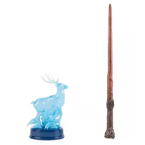 Wizarding World Harry Potter 13-in Patronus Spell Wand w/Stag Figure