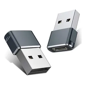 Basesailor USB to USB C Adapter, 2-Pack