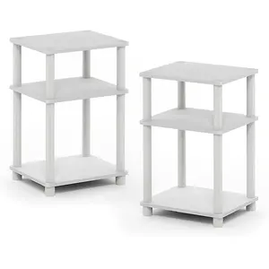 Furinno Just 3-Tier Turn-N-Tube End Table / Side Table