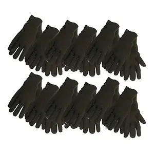 Midwest Gloves & Gear 7792P12-C-AZ-6 Jersey Work Glove, 12-Pack