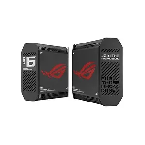 ASUS ROG Rapture GT6 Tri-Band WiFi 6 Gaming Mesh WiFi System, 2 Pack