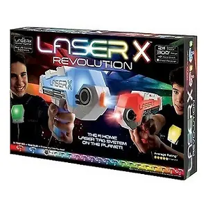 Laser X Revolution Two Player Laser Tag Gaming Blaster Set