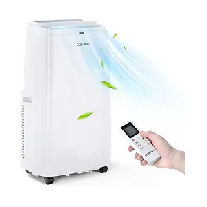Costway 3 in 1 9000 BTU Portable Air Conditioner w/ Fan 