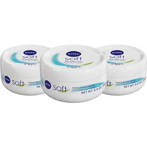 NIVEA Refreshingly Soft Moisturizing Cream, 3 Pack