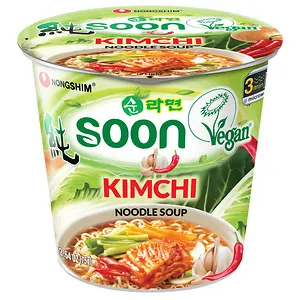 Nongshim Soon Kimchi Noodle Cup, 2.64 Ounce (Pack of 6)