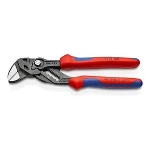 Knipex 7.25-inch Comfort Grip Pliers Wrench 8602180