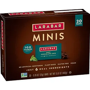 LÄRABAR Mint Chocolate Mini Bars, Gluten Free Vegan Fruit & Nut Bars