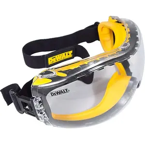 Dewalt DPG82 Concealer Anti-Fog Dual Mold Safety Goggle