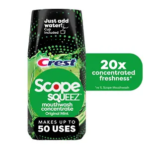 Crest Scope Squeez Mouthwash Concentrate 50mL