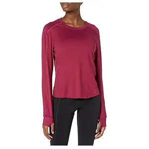 Spalding Womens Active Fitted Long Sleeve Sport Shirt