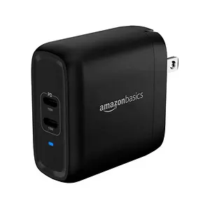 AmazonBasics 36W 2-Port USB-C Wall Charger
