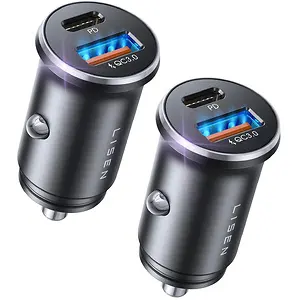LISEN USB C Car Charger Adapter Fast Charge 48W, 2-Pack