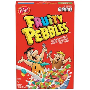 Post Cereal Fruity Pebbles, 11 oz