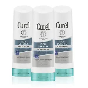Curel Itch Defense Calming Body Wash, 10 oz (Pack of 3)