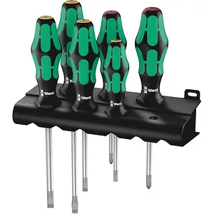 Wera - 5105650001 Kraftform Plus 334/6 Screwdriver Set