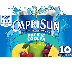 Capri Sun Pacific Cooler Mixed 10 ct Box, 6 fl oz Pouches