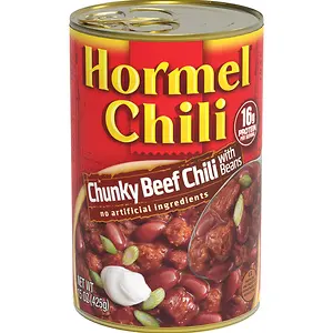 HORMEL Chili Chunky Beef Chili with Beans, 15 Oz