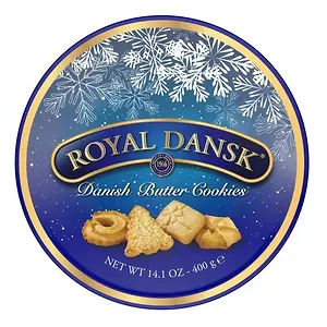 Royal Dansk Holiday Danish Butter Cookies 14.1oz Tin