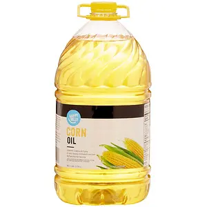 Amazon Brand - Happy Belly Corn Oil, 128 fl. oz