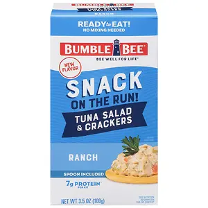 Bumble Bee Snack on the Run- Ranch Tuna Salad, 3.5oz- 12 Pack