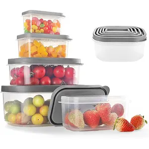 JJOO 10PCS Food Storage Containers with Lids