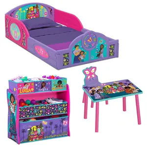 Delta Children Disney Encanto 4-Piece Room-in-a-Box - Bedroom Set