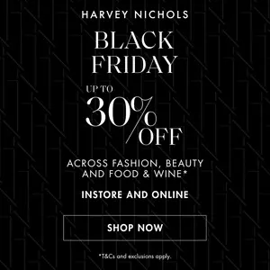Harvey Nichols UK: Enjoy up to 30% OFF Across Fashion, Beauty and Food