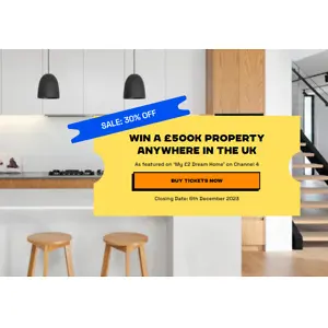 Tramway Path: 30% OFF-Win a £500k Property Anywhere in the Uk
