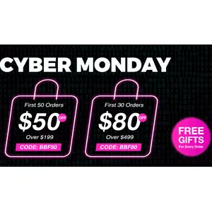 Wigginshair: Cyber Monday Up to $80 OFF + Free Gifts