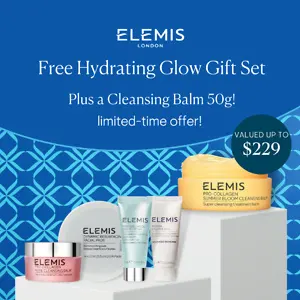 Elemis AU: Free Hydrating Glow Gift Set when You Spend $180+