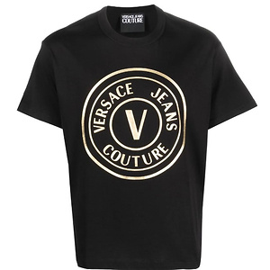 Cettire: 42% OFF on Versace Jeans Couture Logo-Printed T-Shirt