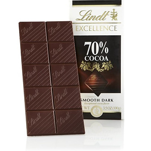 Woot：Lindt Excellence 70% Cocoa Dark Chocolate Bar