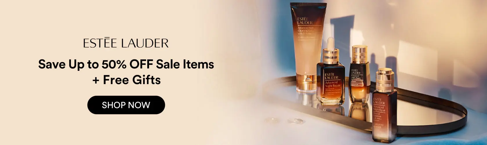 Estee Lauder: Save Up to 50% OFF Sale Items + Free Gifts