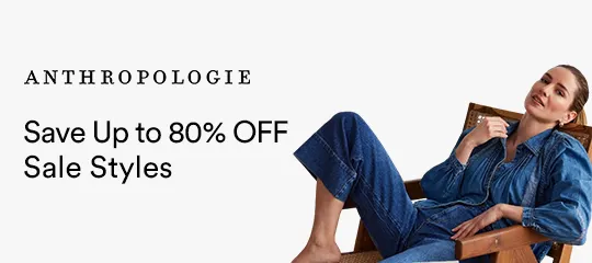 Anthropologie: Up to 80% OFF Sale Styles