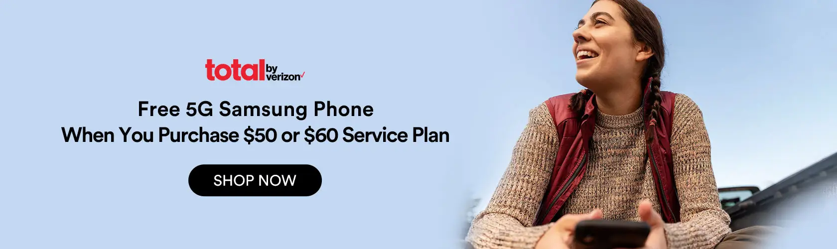 Total by Verizon: Free Phone When You Purchase $50 or $60 Service Plan