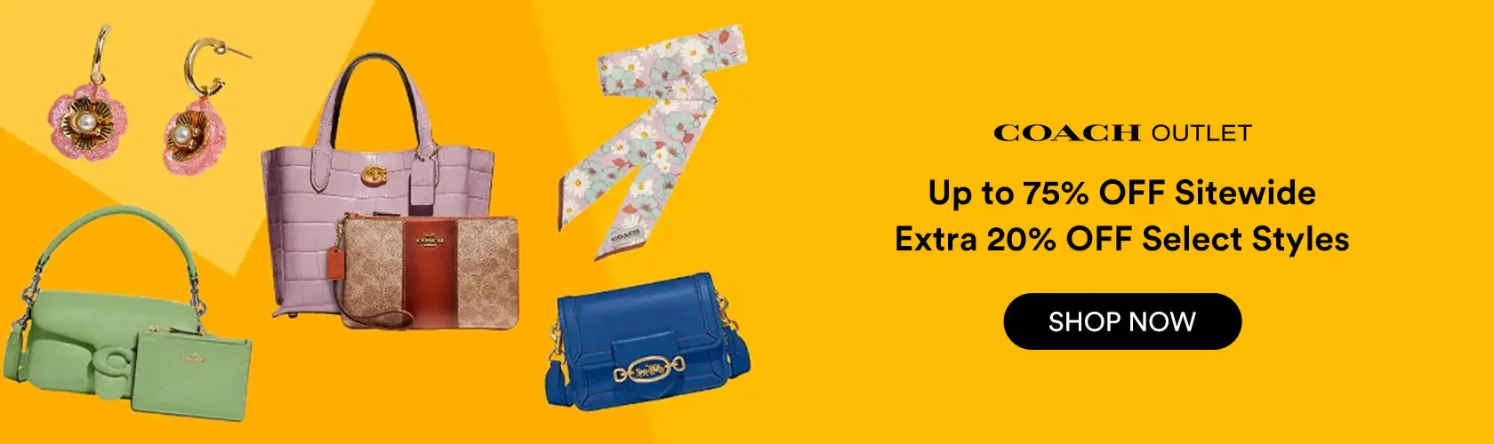 Coach Outlet: Up to 75% OFF Sitewide + Extra 20% OFF Select Styles
