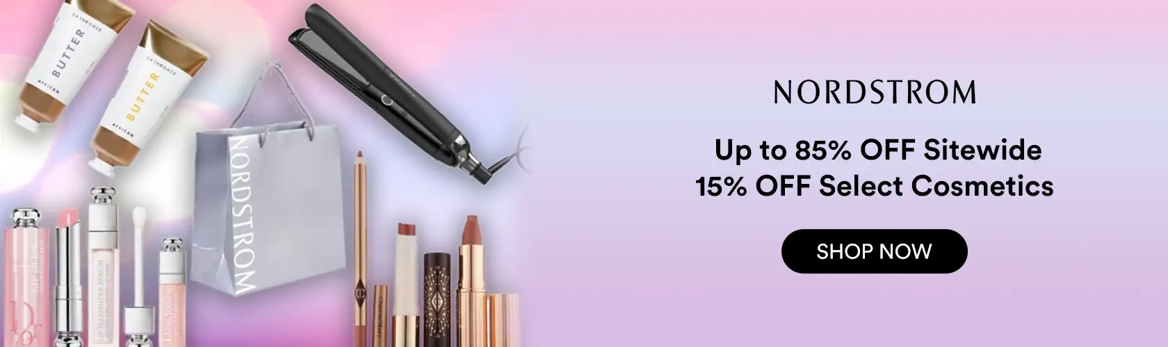 Nordstrom: Up to 85% OFF Sitewide + 15% OFF Select Cosmetics