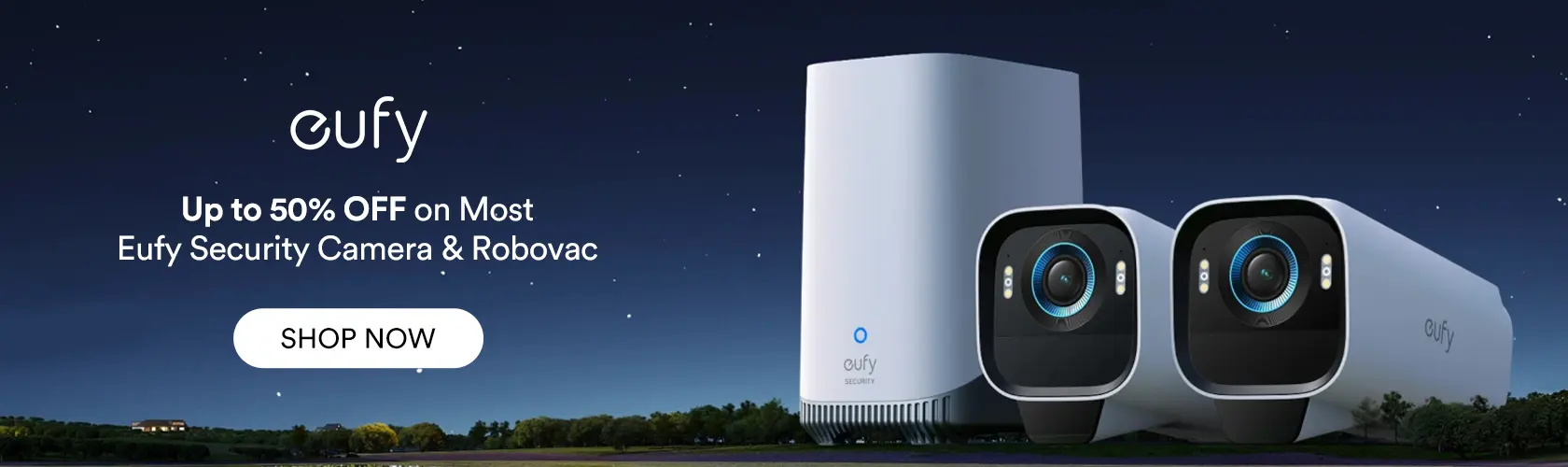 Eufy US: Save Up to 50% OFF on Most Eufy Security Camera and Robovac